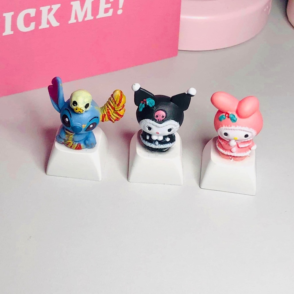 Sanrio Keyboard Caps for Mechanical Keyboard - sanrio characters (NWOT)